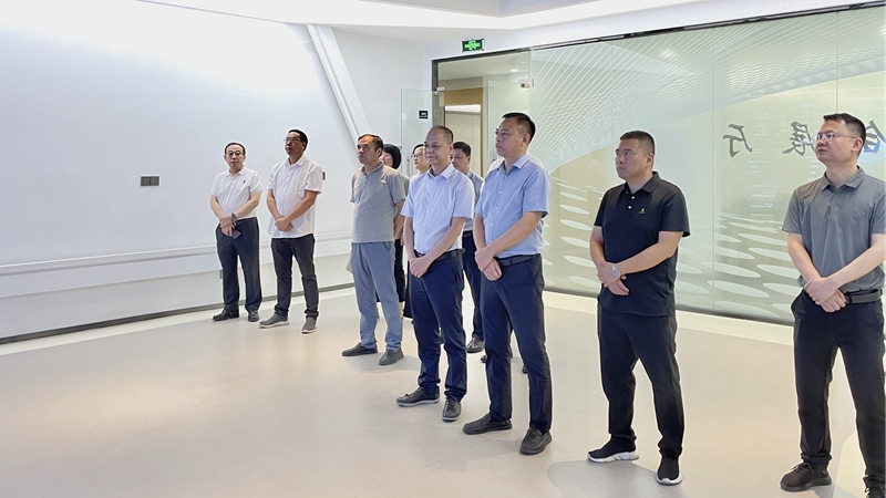 安徽祁門縣縣委副書記、縣長江成永一行到訪浙江農合