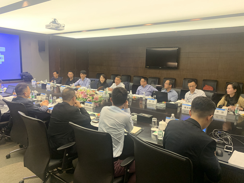 包中海考察蘇寧金服集團