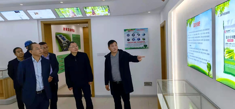 興合集團領導調研公司農資、地產板塊