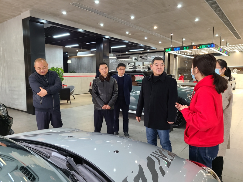 省社副主任張建赴金昌汽車開展&ldquo;助企開門紅&rdquo;活動