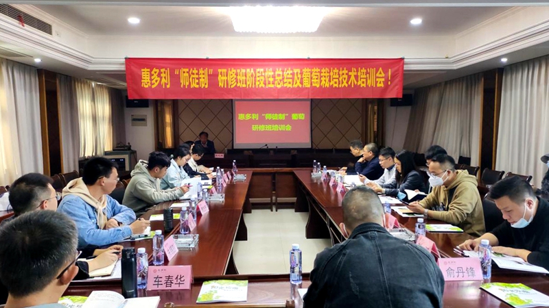 惠多利&ldquo;師徒制&rdquo;葡萄研修班迎來&ldquo;期中考&rdquo;